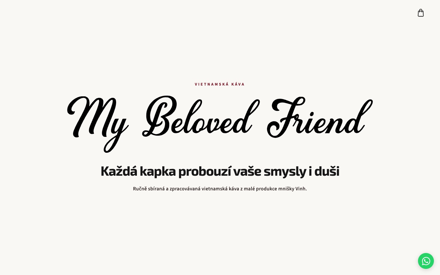 Náhled webu My Beloved Friend (mybelovedfriend.cz)